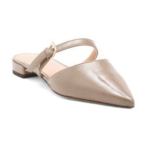 BRUNO MAGLI Made In Italy Patent Leather Pasha Flats